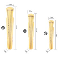 The four treasures of the study calligraphy paperweight guqin polished Fuxi brass paperweight pure copper brush calligraphy press paper