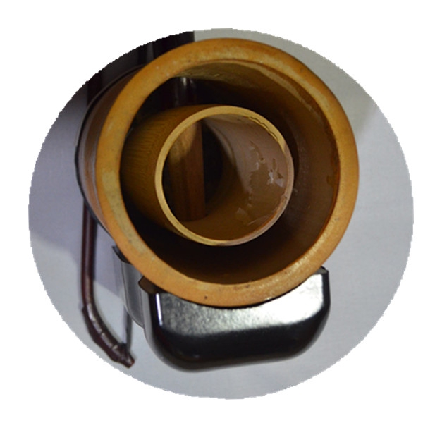Hunan flower drum opera maintenance accessories bamboo tube qin tube stringed huqin finished tube single skin tube