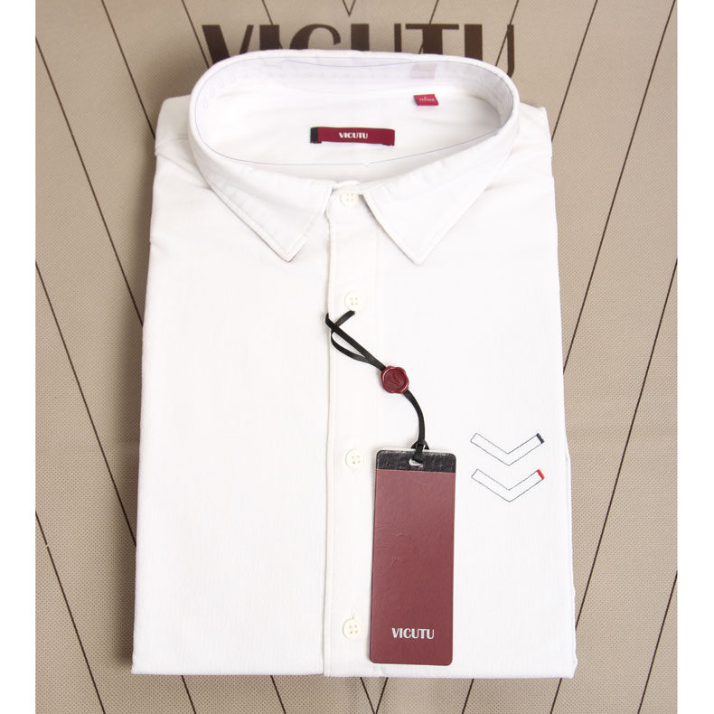 Weycan Family Special Cabinet Men's Long Sleeve Shirt Pure Cotton Manicure Fashion Comfort Business Positive Dress Shirt Man