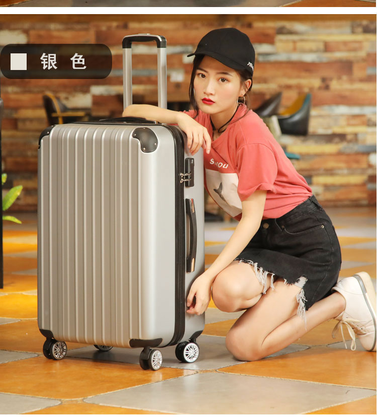 Vali nữ 24 inch vạn năng bánh xe vali hành lý khóa hộp 20 nam thời trang xe đẩy sinh viên vali xiaomi