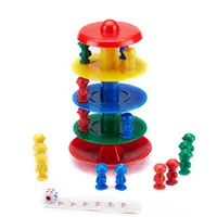 Trí tuệ buồm nhỏ nghiêng tháp trẻ em cờ vua đồ chơi giáo dục cha mẹ tương tác trò chơi hội đồng trí tuệ cờ vua mẫu giáo trò chơi bộ cờ vua bằng gỗ
