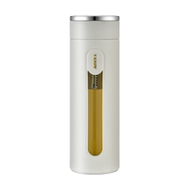 Vanow High-end glass tea water separation tea men carry on-board insulation double-layer personal water cup