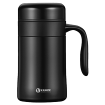 Vanow pure titanium thermos cup mens business high-end new gift box office tea cup custom gift giving