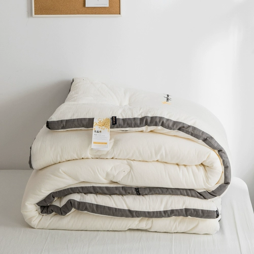 Зимнее удерживающее тепло хлопковое одеяло, увеличенная толщина, подходит для весны и осени, постельные принадлежности