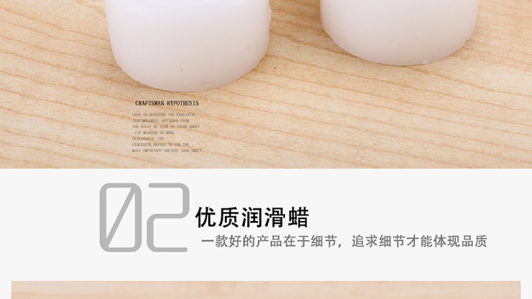 Ace hòa tan trong nước dòng sáp chéo công cụ dòng sáp sáp bôi trơn sáp dây kéo sáp dệt dòng sáp - Công cụ & phụ kiện Cross-stitch tranh thêu chỉ lụa