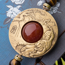The twelve Zodiac car safety charm pendant belongs to the life pendant creative personality interior supplies to give people gifts