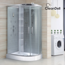 Conlida Shower Room Overall Bathroom Arc Sector One-piece Set Replica Tile-Style Bath Steam Room