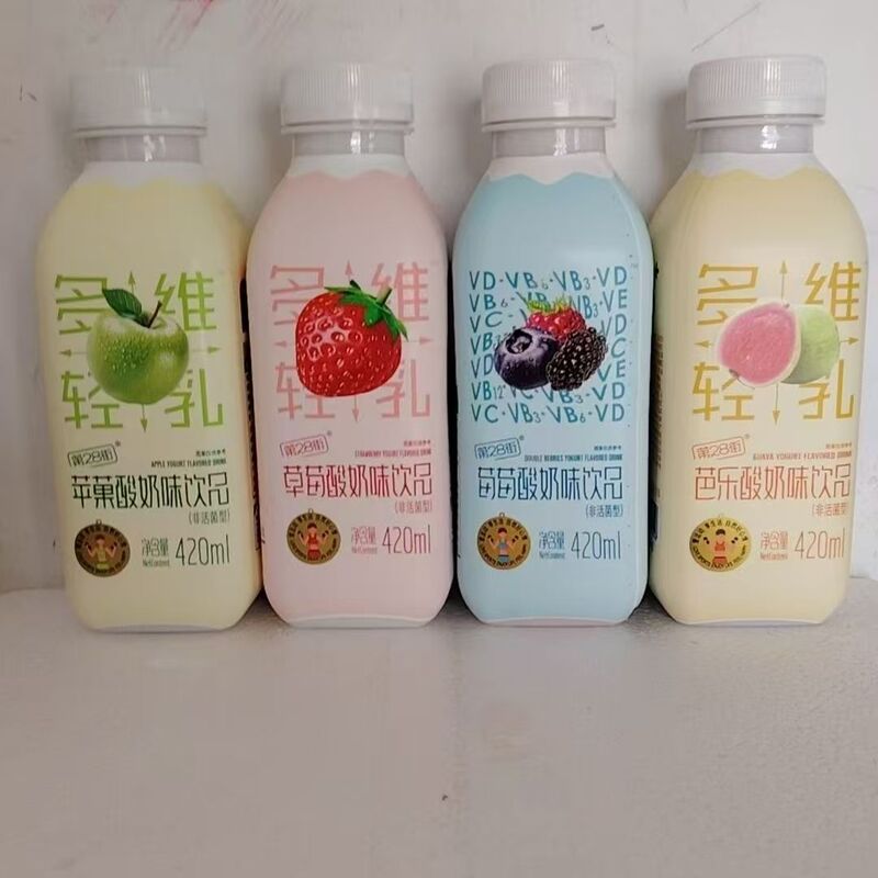 28Th Street Apple Yogurt Flavored Drink 420ml*15 Bottles Strawberry Flavor Breakfast Partner Casual Drink 28Th Street Apple Yogurt Flavored Drink 420ml*15 Bottles Strawberry Flavor Breakfast Partner Casual Drink