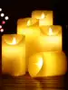 LED electronic paraffin candle romantic confession charging remote control wedding ceremony decoration stage fake simulation decorative prop lamp