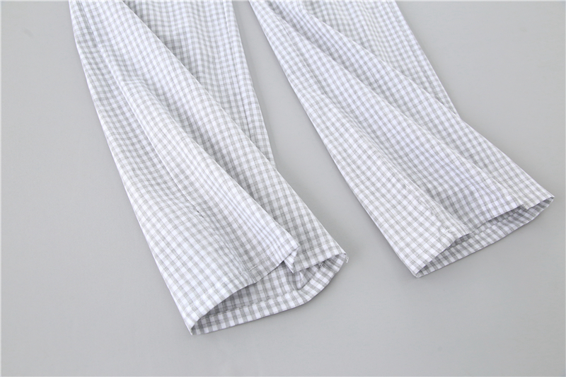 Mô hình mùa xuân và mùa thu Tcm cotton dệt thấm mồ hôi thấm nước nhà có thể mặc quần ngủ ngủ chất béo mm cộng với phân bón XL do lot nam dep