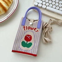 Цветочные полосы фиолетового цвета