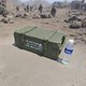 Retired wooden box ammunition box outdoor camping wooden box film and television props ornaments decoration storage box