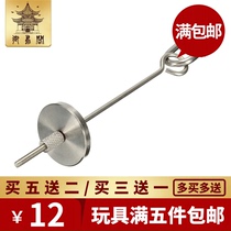 Large Small And Medium Parrot Bird Supplies Pure Stainless Steel Fruit Fork Hook Fruit Fork Toy Forked Bird With Bird Cage Accessories