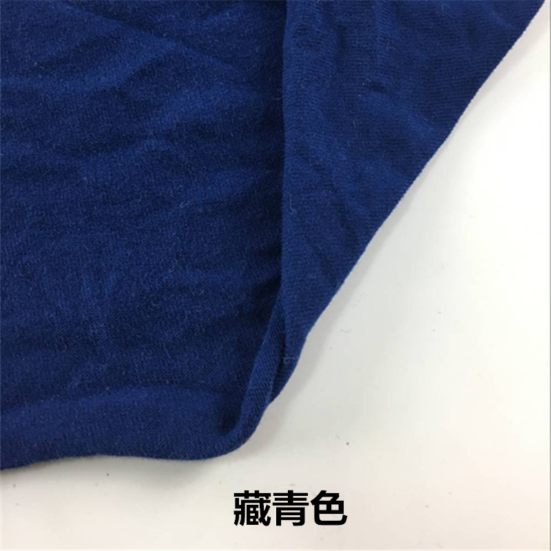 Tinh khiết bông t-shirt đơn jersey vải dệt kim mùa xuân gần gũi và phần mỏng của một tổ chức phi huỳnh quang đại lý đồng bằng Qiuyiqiuku - Vải vải tự làm vải cotton thô