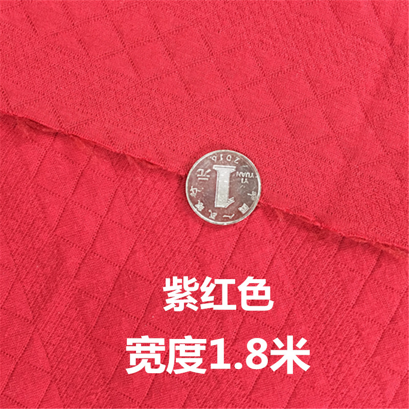 Lớp đan rắn vải bông ấm dày lớp không khí của hỗn hợp vải may mặc ấm mùa đông không gian bông - Vải vải tự làm vải thun 4 chiều