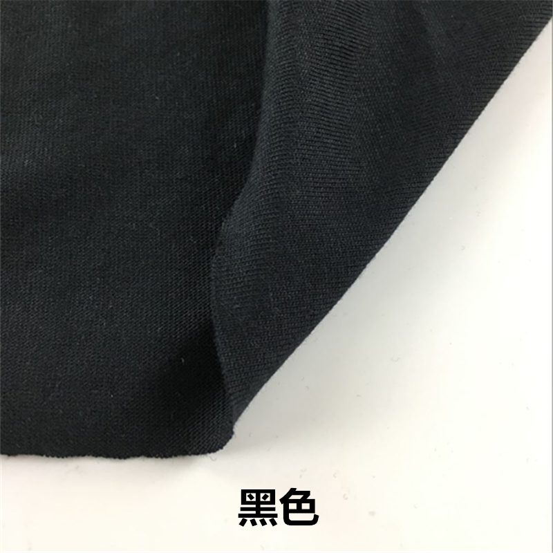 Tinh khiết bông t-shirt đơn jersey vải dệt kim mùa xuân gần gũi và phần mỏng của một tổ chức phi huỳnh quang đại lý đồng bằng Qiuyiqiuku - Vải vải tự làm vải cotton thô
