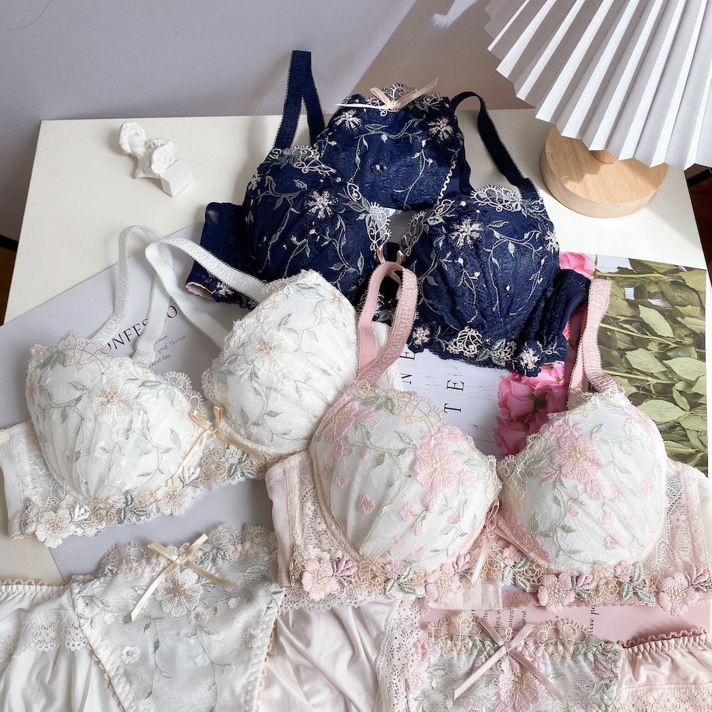 Ensemble De Sous-vêtements Sexy En Dentelle Pour Femmes Noir Noir