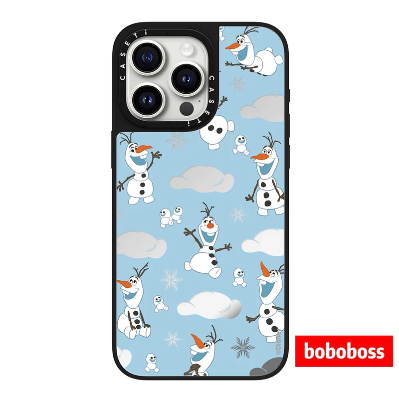 Cassti Source Factory! Frozen Series Happy Olaf Magsafe Compatible with Iphone17/16/15/14/Plus/Pro/Max Anti-Drop Magnetic Phone Case