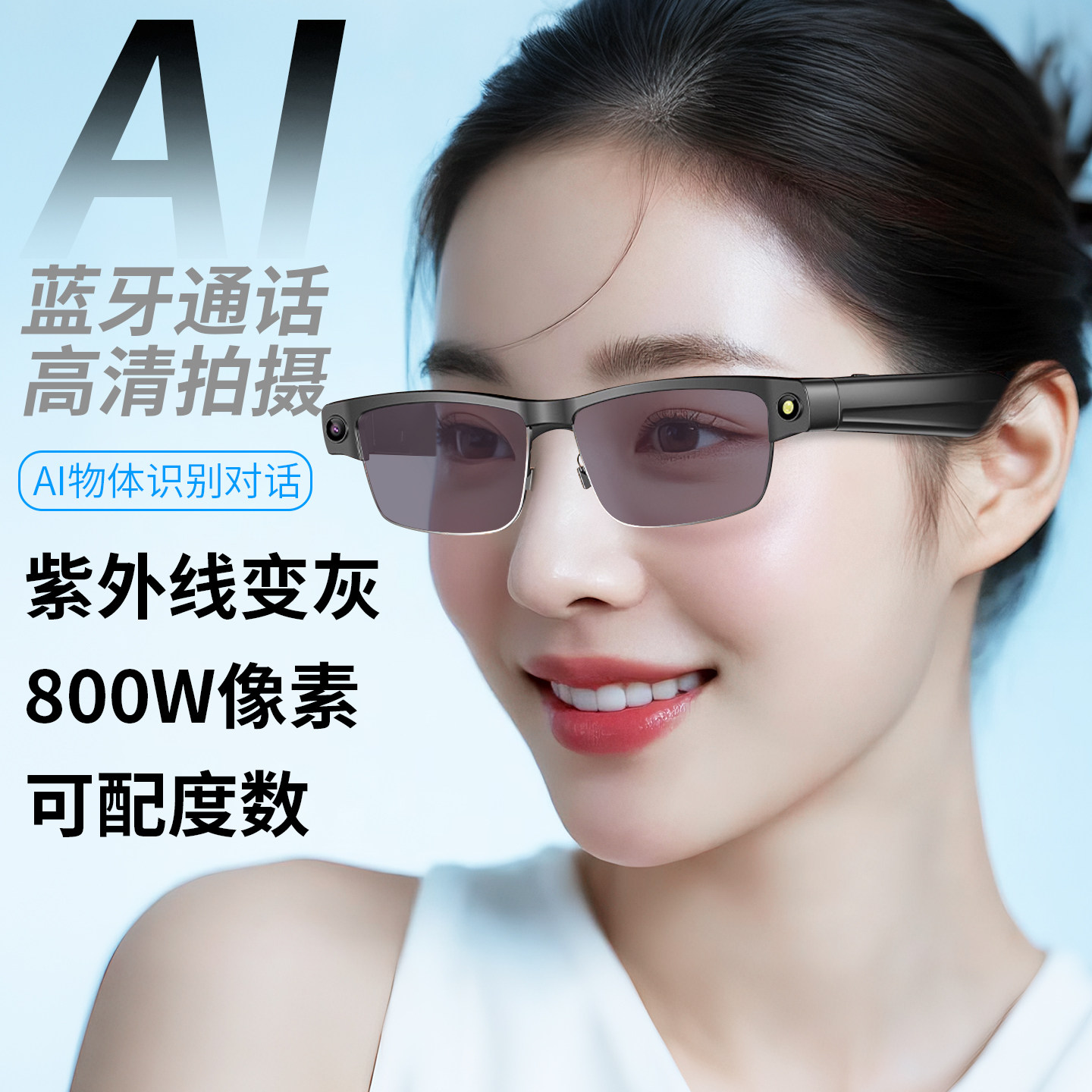Ultra-clear vision, smart life! ai smart glasses camera allows you to ...