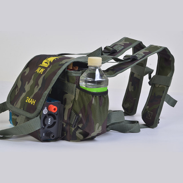 ແບດເຕີຣີການເກັບຮັກສາ 12v20ah thickened waterproof dry battery canvas backpack booster machine head inverter dedicated