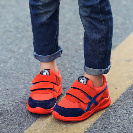 童鞋儿童运动鞋男舒适网鞋男童老爹鞋2018童