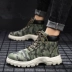 Camouflage Martin boots chiến đấu của nam giới khởi động quân sự tăng khởi động ngắn mùa thu mới sa mạc giày nam phiên bản hàn quốc của cao triều giày nam - Kính đeo mắt kính Kính đeo mắt kính