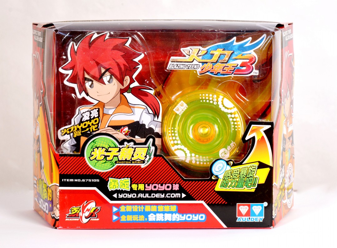 Yo-Yo Photon Elf s đôi mũi khoan hỏa lực Vua vị thành niên 5 Cậu bé phá bóng yoyo Yo-Yo đồ chơi cho bé trai