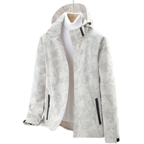 Jacket mens windproof and waterproof outdoor windbreaker spring and autumn thin coat trendy brand Tibetan couple single-layer mountaineering suit for women