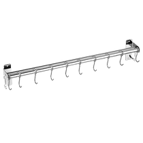 304 stainless steel kitchen rack without punching kitchen utensils hardware storage kitchen and bathroom hooks pendant rack hanging rod