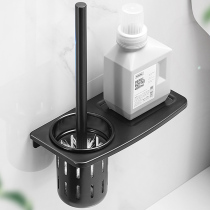 Toilet Brush Free of holes No dead angle hanging wall style Toilet Brush home Long handle Space aluminum toilet cleaning suit