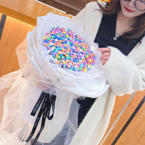 Net red with the same handmade lucky star origami bouquet diy material package girlfriends birthday Christmas Valentines Day gift