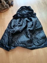 Brand new live detachable with cap cotton shoulder 56 chest 124 124 56 coat length RMB84  6o