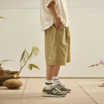 NGOARMY 21SS casual loose shorts tooling multi-bag Japanese retro cityboy National tide Yu Wenle