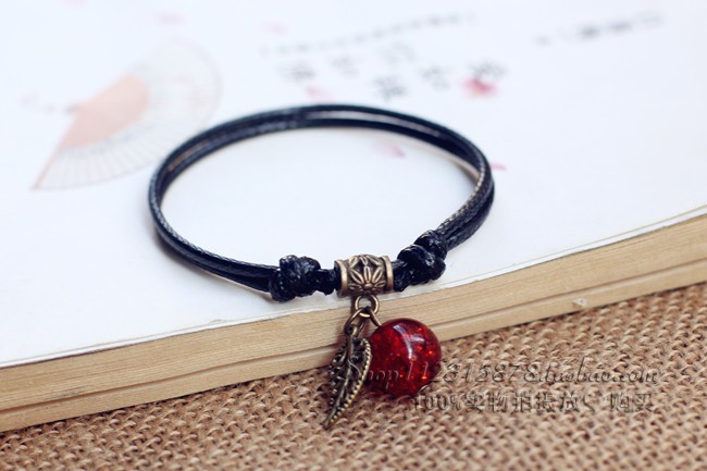 Hàn quốc phiên bản của gió quốc gia retro couple vòng chân phụ kiện nam giới và phụ nữ sáng gems Harajuku đơn giản Sen sinh viên sinh viên hoang dã