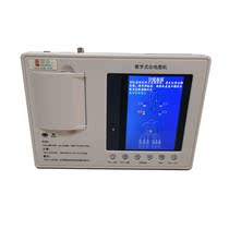 Electrocardiographic electrocardiogram detector medical portable three channel electrocardiogram