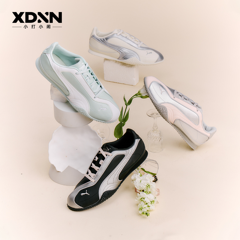 Puma Bella V2 Genuine Silver New Model Women's Training Shoes Men's T-Toe Shoes Casual Shoes Couple's Sports Shoes