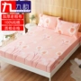 Cũ doanh nghiệp giường bông thô bedspread mảnh duy nhất của bông dày áo khoác 1,5 1.8m tờ Simmons nệm bảo vệ - Trang bị Covers 	ga chun trải giường 2mx2m2	