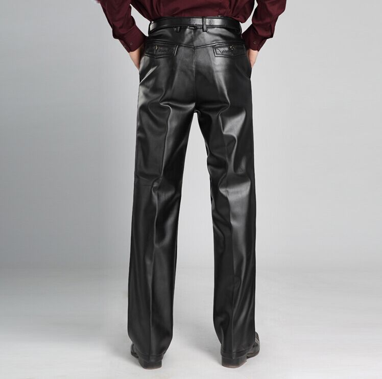 Pantalon cuir homme droit pour hiver - Ref 1486855 Image 6