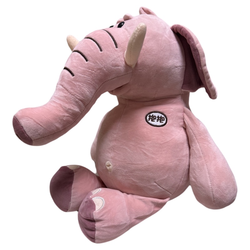 Jungle Animal Elephant, Baby Elephant, Realistic Elephant, Soothing Elephant Plush Toy, Slightly Dirty and Slightly Damaged, No Returns or Exchanges