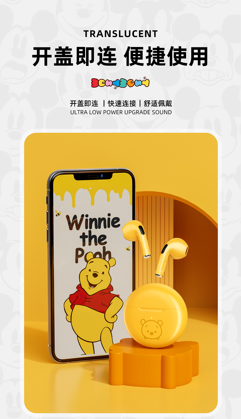 迪士尼联名 真无线带仓蓝牙耳机 图6