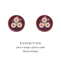 Earrings 2019 New Tide Net red Yong elegant wind earrings fashion simple temperament Korean earrings without ear hole female earrings