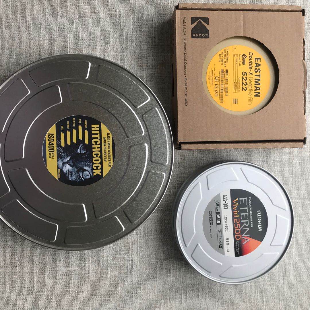 ！ Fuji Kodak Hitchcock Multi Model Movie Box Movie Film Iron Box Decorative Out-of-Print Collection