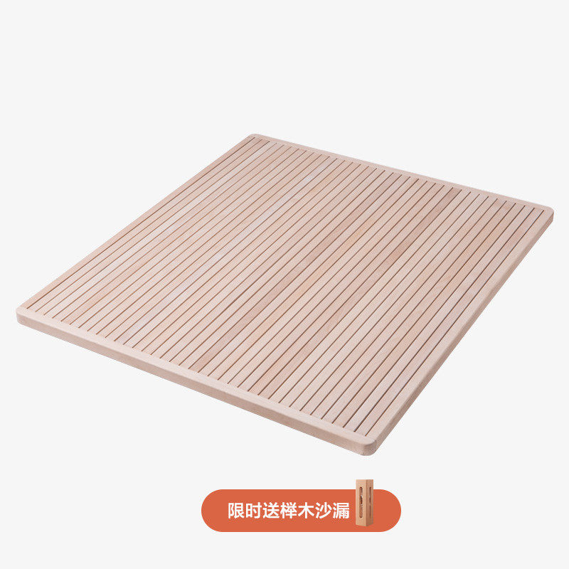 Zobilin solid wood bed sheet Beech single-layer double hard board bed sheet Wood bed sheet Relieve lumbar spine hard bed sheet