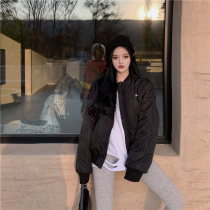 100 Hitch Baseball Suit Women Spring Winter Cotton Clothing Cotton Jersey Woman 2022 New Korean Version Jacket Thickened Clip Cotton Jacket Female Tide