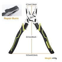 Vise bicycle special tool vise multi-functional bicycle lock steel bar cutting pliers cutting pliers lead seal stripping