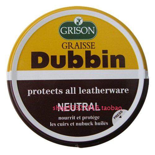 French DUBBIN Doberman Oil Leather Cream Leather Wax Moisturizing Waterproof Shoe Polish Leather Clothes Leather Goods Seat Care Colorless