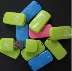 TF Card Reader Black Rose TF Card Reader TF Single Card Dedicated Magic Wand Magic Bean Mini Card Reader