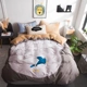 Chăn bông san hô đơn mảnh cotton nữ Fale nhung mùa thu và mùa đông cộng với nhung dày ấm flannel quilt cover nam - Quilt Covers 	chăn phao siêu nhẹ	