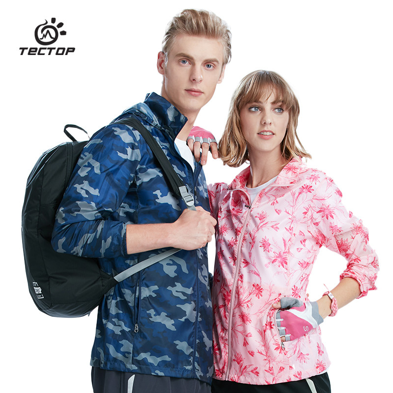 Exploring the outdoor skin coat for men and women anti-ultraviolet sun protection clothing light and breathable sunscreen sportsweaters camouflak lovers