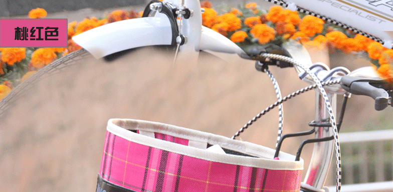 Panier pour vélo en toile - Ref 2257459 Image 9